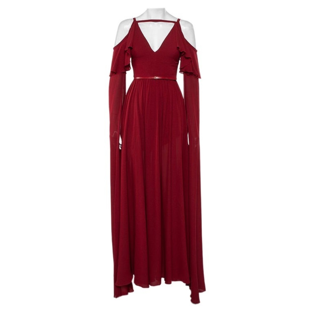 NWT ELIE SAAB new red gown